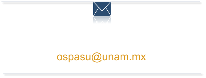 Contáctanos  ospasu@unam.mx
